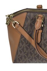 Michael Kors Ciara MD Messenger Monogram Satchel Handbag